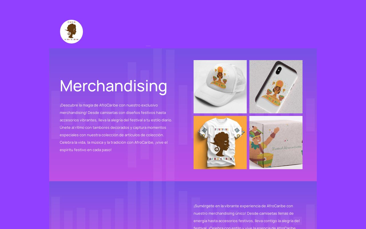 Carrd profile picture for @merchandising